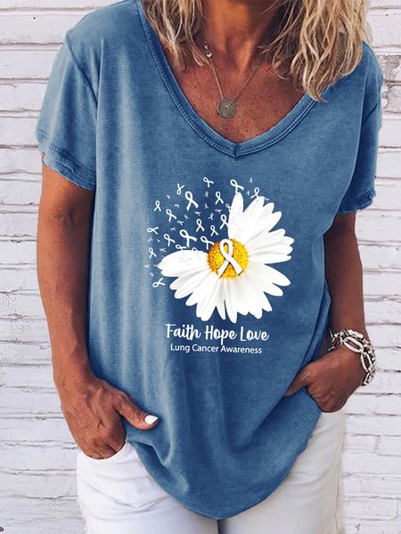 

Faith Hope Love Shirts & Tops, Blue, T-shirts