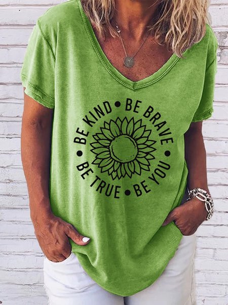 

Be Kind Tee, Green, T-shirts