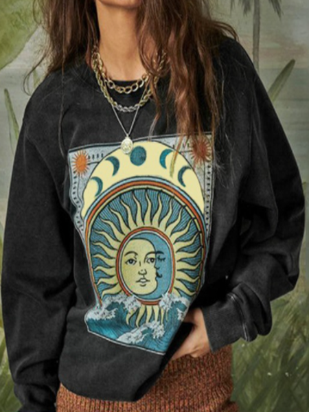 

Casual Cotton Blends Sweatshirt, Deep gray, Sweatshirts & Hoodies