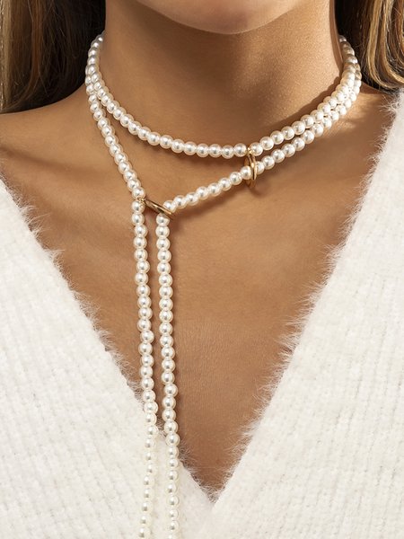 

Pearl Necklace, Color2, Necklaces