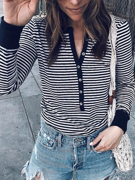 

Striped Regular Fit Casual Shirts & Tops, Stripe, Tops