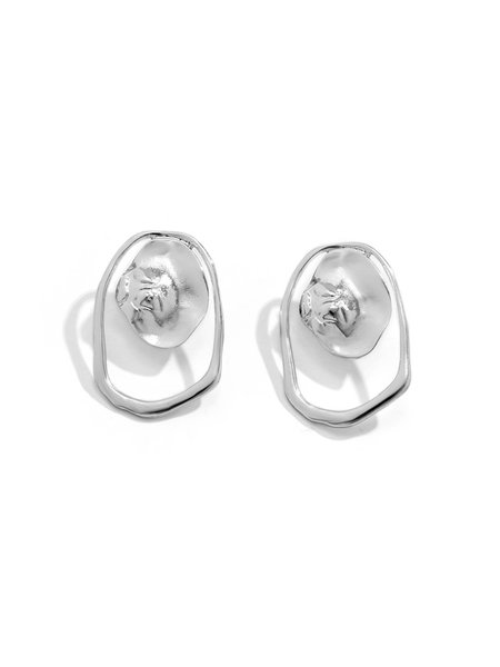 

Heterosexual Metal Earrings, Silver, Earrings