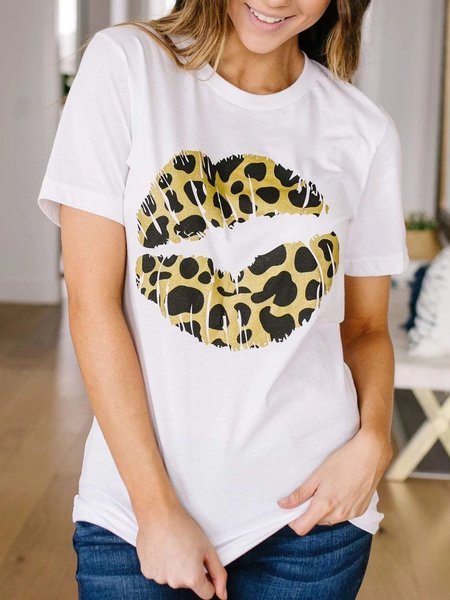

Casual Loosen Shirts & Tops, White, Tops
