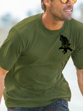 

3D digital animal series printed sports short-sleeved T-shirt, T-shirt