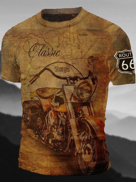 

Route 66 Casual Short Sleeve Tee, T-shirt