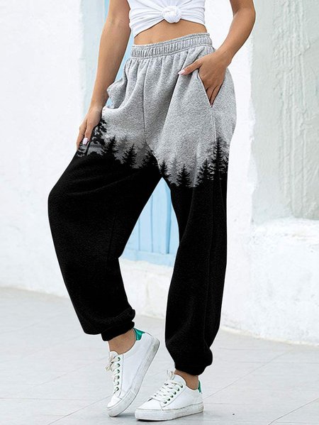 

Regular Fit Pants, Black-grey, Pants