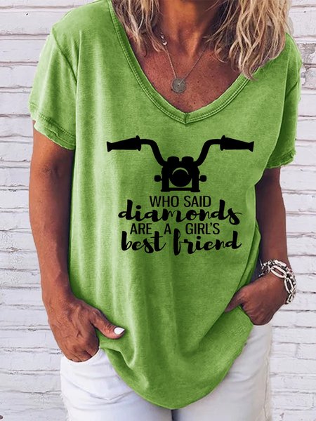 

Biker Girl Tee, Green, T-shirts