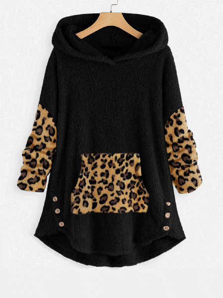 

Casual Regular Fit Buttoned Shirts & Tops, Black, Tops