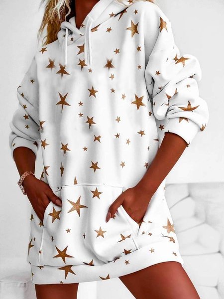 

Not sequins but prints Casual Dresses, White, Mini Dresses