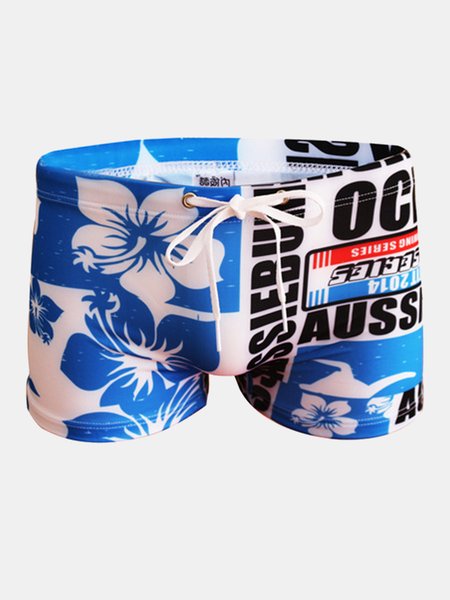 

Swimsuits Bottoms, Blue, Men's Swimwear