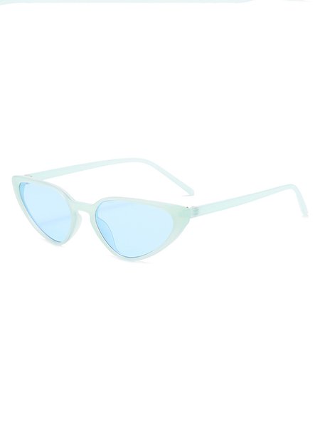 

Personalized Triangle Leopard Cat Eye Sunglasses, Aqua, Accessories