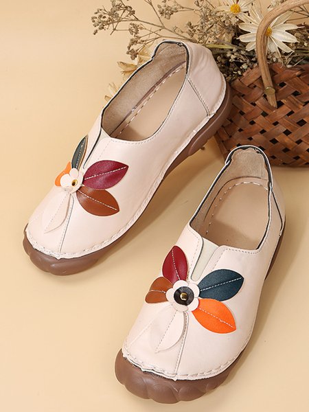

Vintage flowers Shallow Shoes, Off white, Flats & Loafers