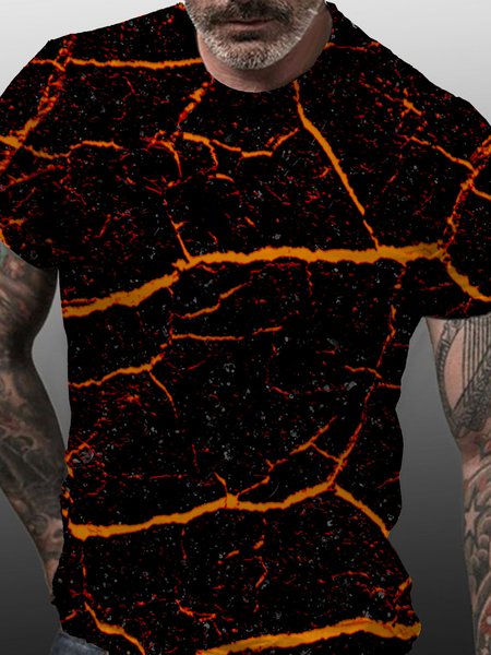 

Crew Neck Short Sleeve Tshirts, Black, T-shirts