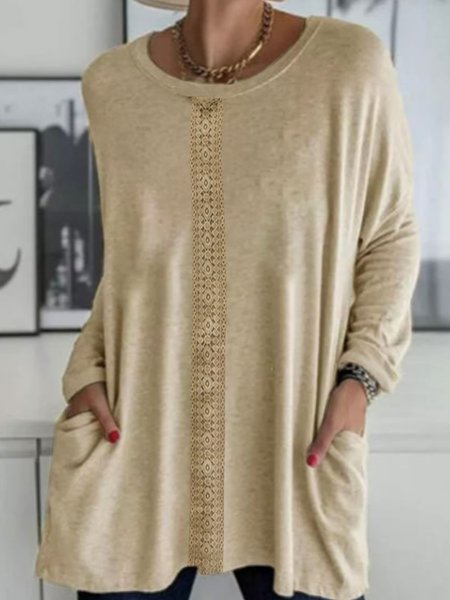 

Crew Neck Off Shoulder Solid Cotton Blends Dresses, Light yellow, Mini Dresses