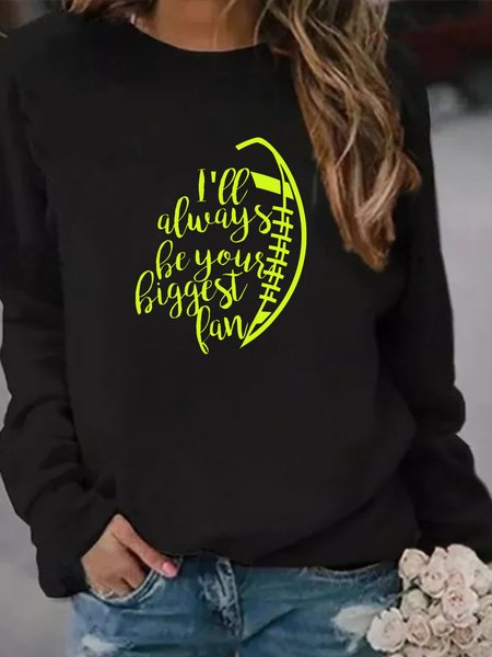 

Plus Size Casual Crew Neck Loosen Shirts & Tops, Black, Tops