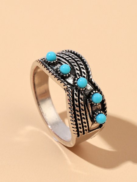

Vintage Turquoise Ring, As picture, Earrings