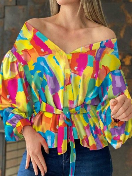 

Elegant Lady Date Daily Regular Fit Top, Yellow, Tops