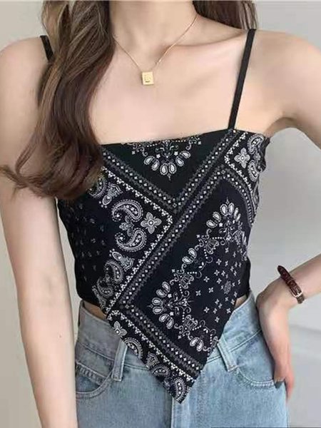 

Cashew Flower Sling Wrap Chest, Black, Underwear