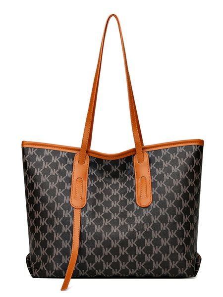 

Fashion Letter Large Capacity Tote Bag, As picture, Totes