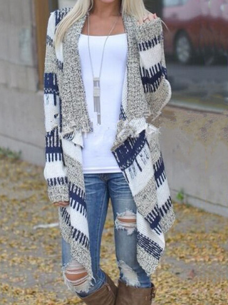 

Casuale Giubbotto, Blue, Cardigans
