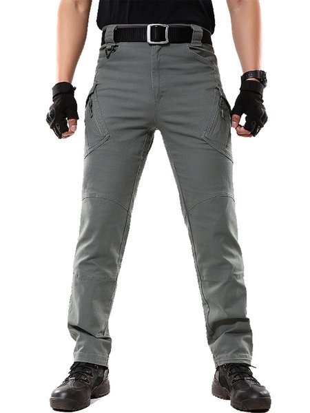 

Men's Cotton Pants, Gray, Pants