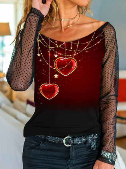 

Scoop Neckline Raglan Sleeve Elegant Shirts & Tops, Black, Tops