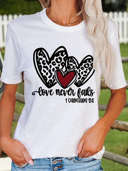 

Abstract Casual Shirts & Tops, White, T-Shirts