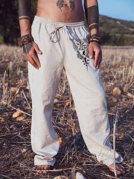 

American leisure National Totem linen Slacks, As picture, Men's pants