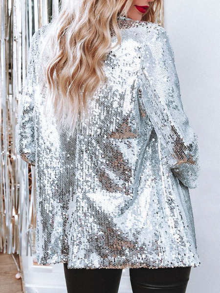 

Glitter Gorgeous Outerwear, Silver, Blazers