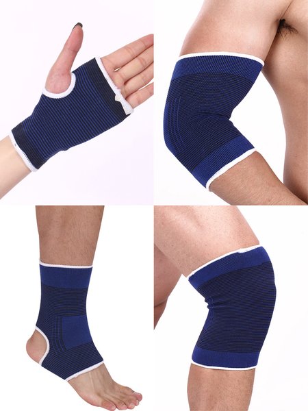 

Four-piece Sports Knee Pads, Royal blue, Home & Garden & Decorations
