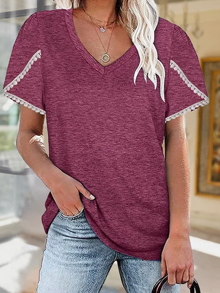

Casual Tops, Wine red, Tops