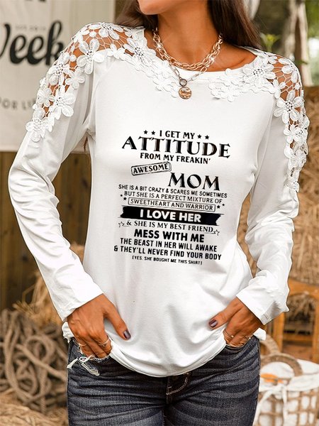 

Floral V Neck Long Sleeve Casual Shirts & Tops Off The Shoulder Tops for Women, White, T-Shirts