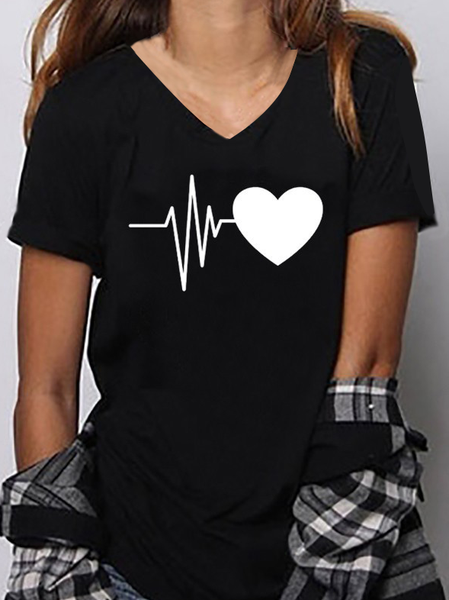 

Loosen Shirts & Tops, Black, T-Shirts