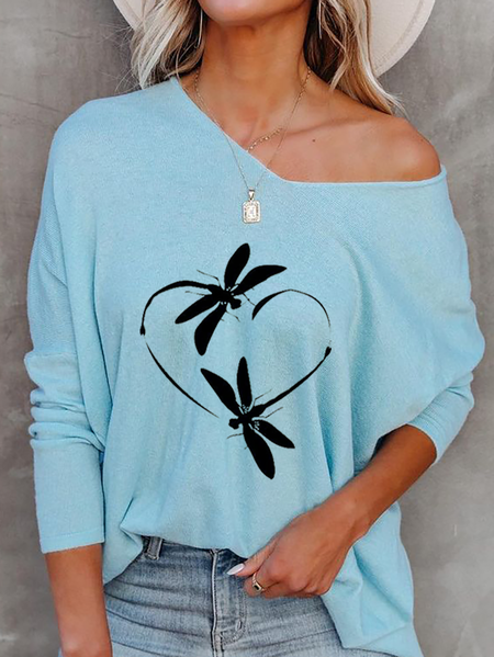 

Plus size Dragonfly Casual Shirts & Tops, Blue, Tops