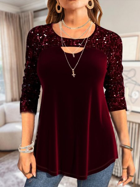 

Vintage Polka Dots Elegant Shirts & Tops, Red, Tops