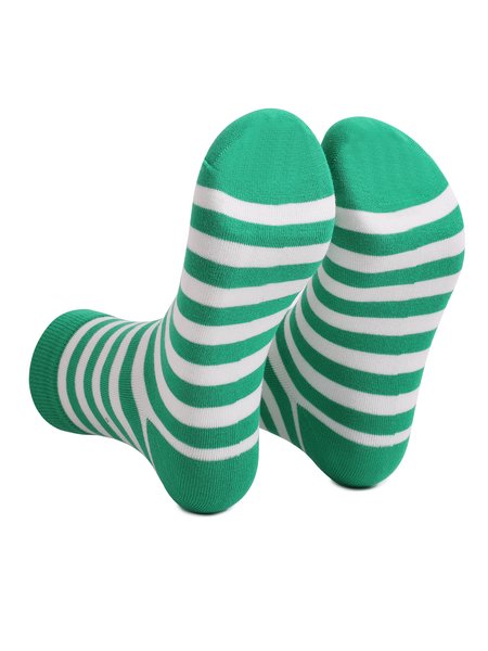 

Clover Striped Socks, Color2, Socks