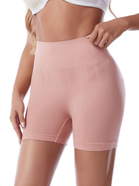 

Seamless Abdomen Body Shaper Boxer Pants Plus Size, Pink, Panties