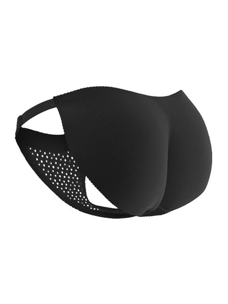 

JFN Seamless Full Hip Low Waist Briefs Plus Size, Black, Panties