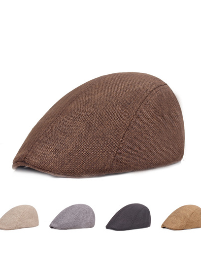 Men's Retro Cap, Brown, Hats