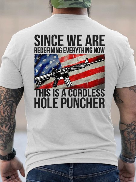 

Since We Are Redefining Everything Print Short sleeve T-shirt, White, T-shirts