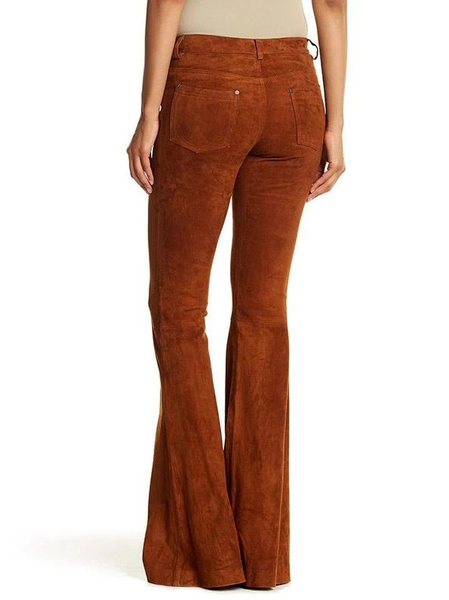

Casual Regular Fit Pants, Rust, Pants