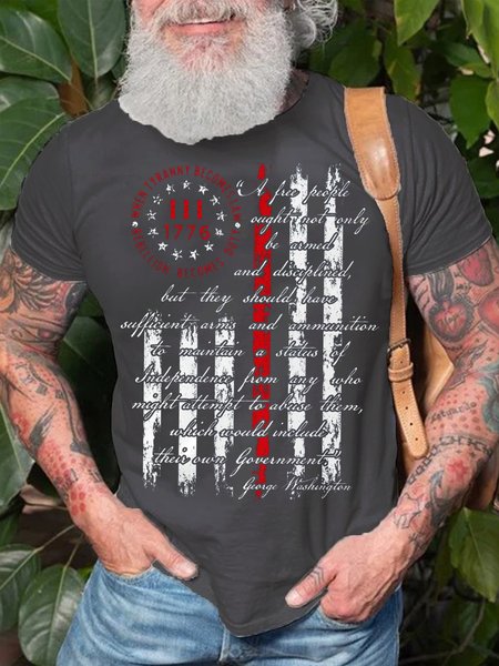 

When Tyranny Becomes Law Shirt Rebellion Becomes Duty Short sleeve T-shirt, Deep gray, T-shirts