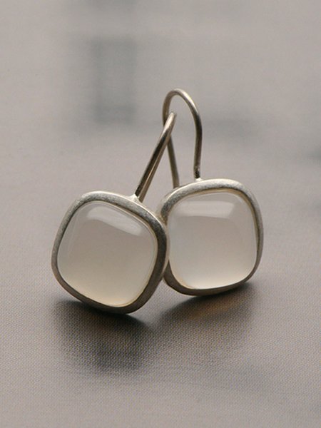 

Vintage Gemstone Earrings, As picture, Earrings