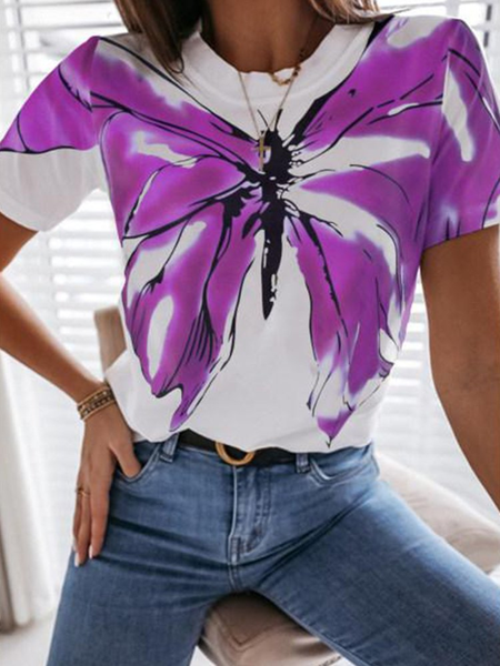 

Regular Fit Casual Shirts & Tops, Deep pink, T-Shirts