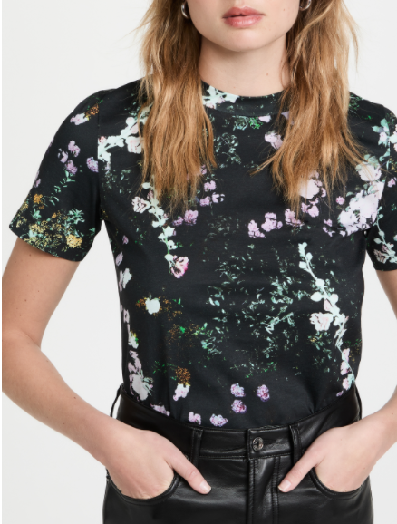 

Casual Crew Neck Shirts & Tops, Black, T-Shirts