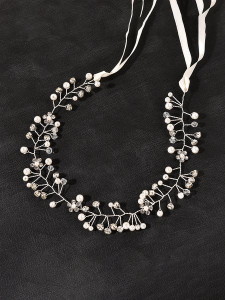 

Bridal Tiara Dinner Tiara Rhinestone Tiara, Silver, Headwear