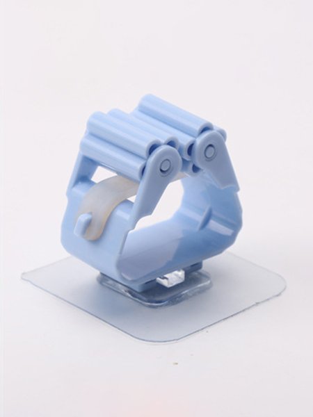 Mop Hook Strong Sticker, Blue, Kitchen & Cleaning Tools