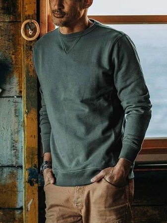 

Casual Long Sleeve Sweatershirt, As picture, Hoodies&Sweatshirts