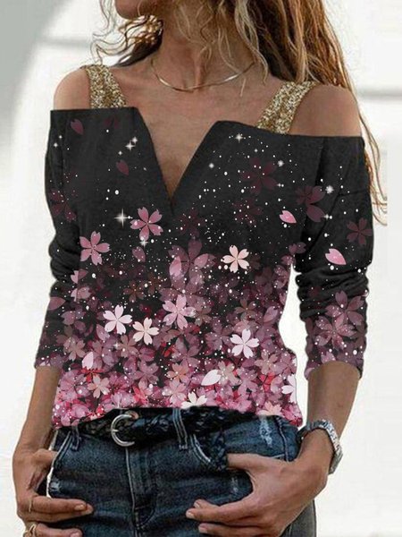 

Casual Regular Fit Cotton Blends Shirts & Tops, Black, Tops