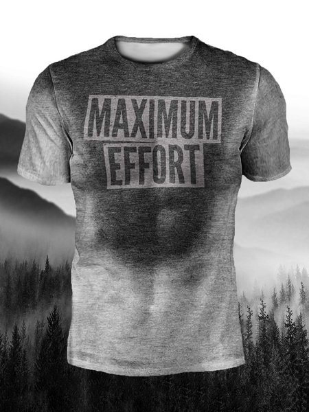 

Men's Retro Casual Short Sleeve T-Shirt, T-shirt